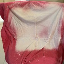 Blank bleached shirts