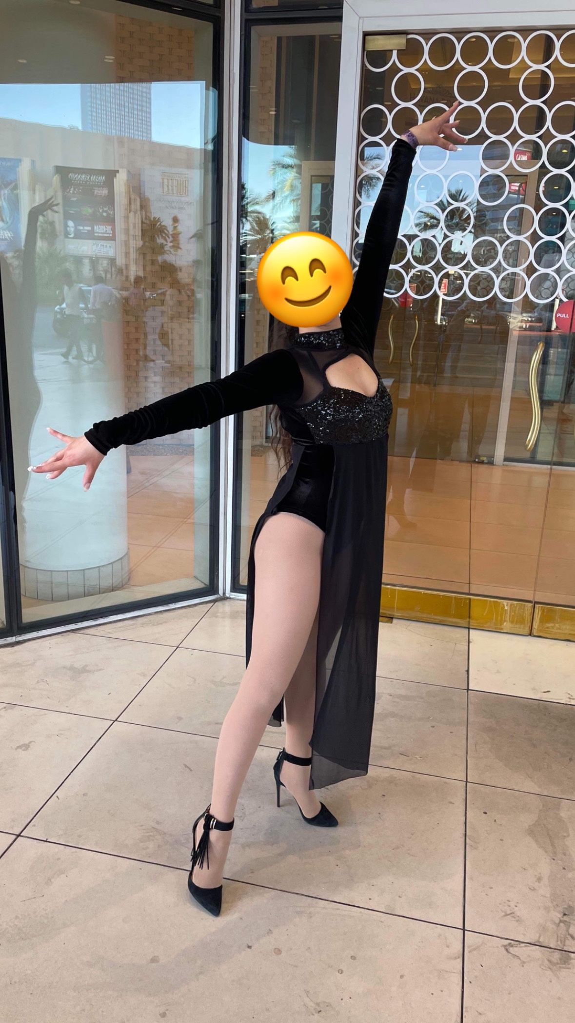Latin Dance Bachata Costume