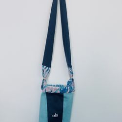 Alo Shoulder Purse For Water Bottle. Handmade Refurbished Alo Brand Bag. 