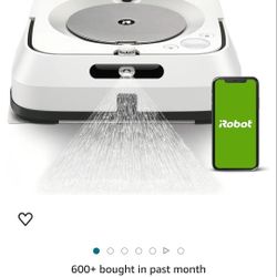 iRobot Braava Jet M6 (6110) Ultimate Robot Mop- Wi-Fi Connected, Precision Jet Spray, Smart Mapping, Works with Alexa,