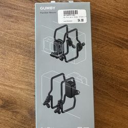 GoPro Flexible grip mount, Featuring gear ties