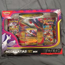 Pokemon Mega Latias EX Box