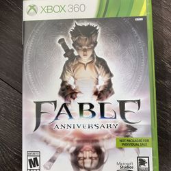 Fable Anniversary No Manual (Microsoft Xbox 360, 2014)