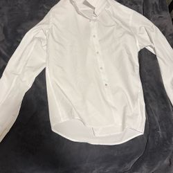 White Button Down Dress