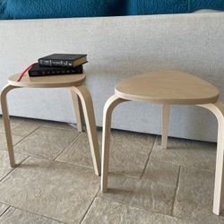Wood Stools/Accent Table 60 