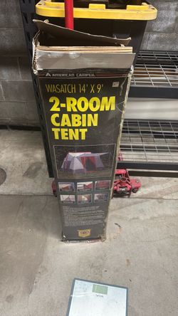 Wasatch 14x9 cabin tent