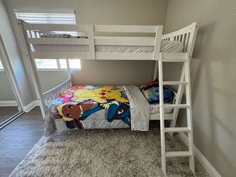 Kid’s Bunk Bed-without mattresses
