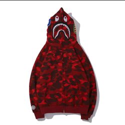 Bape Hoodie Full Zip Up