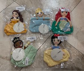 Little Sleepies Princess Loveys - Brand New
