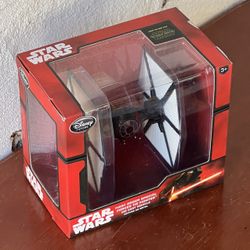 Disney Store Star Wars The Force Awakens First Order Special Forces TIE Fighter  Die Cast Vehicle Model No. 4376-W