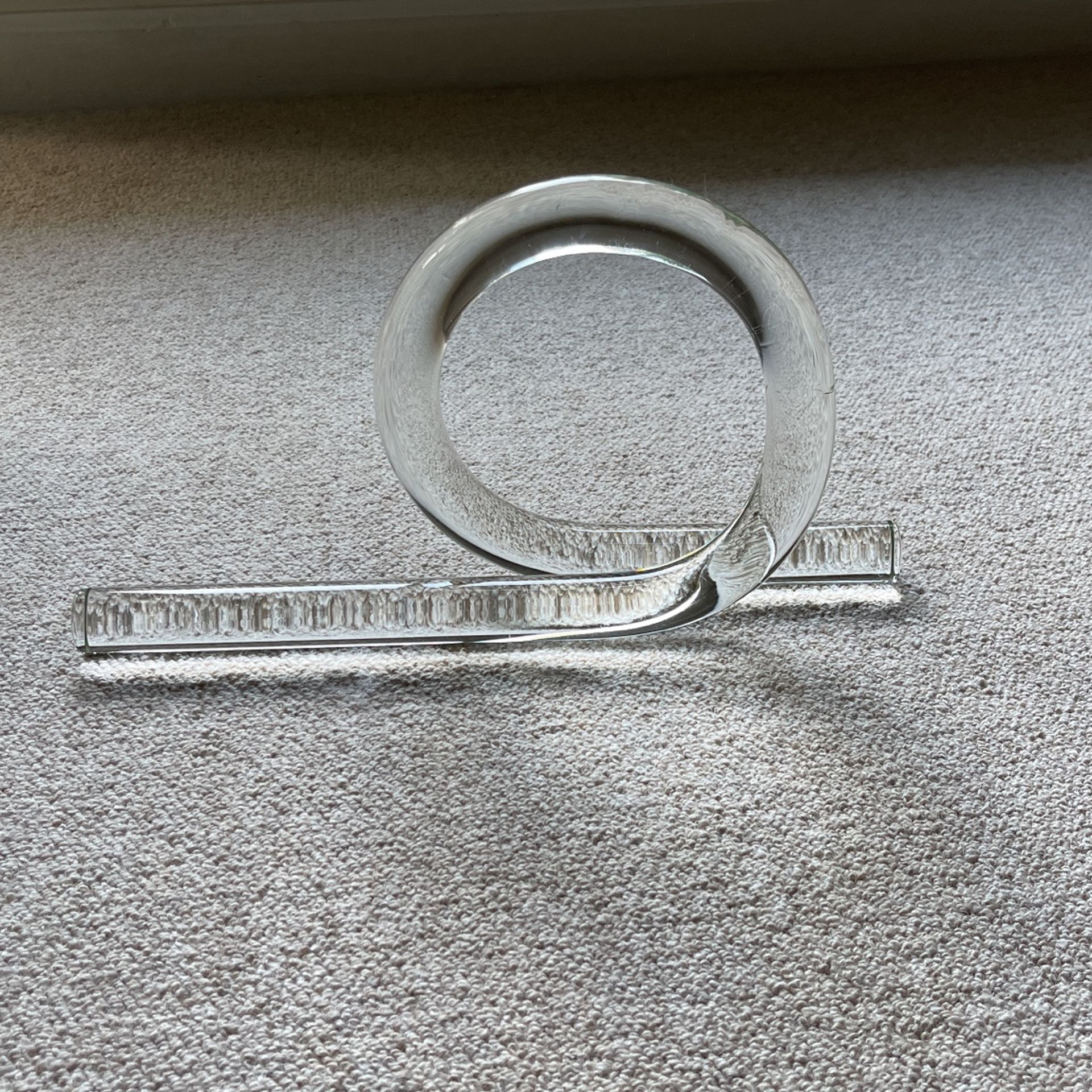 Solid Glass Art Decor