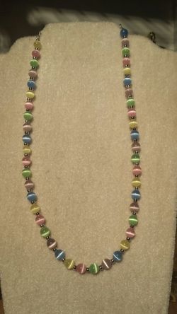 Cat eyes necklace