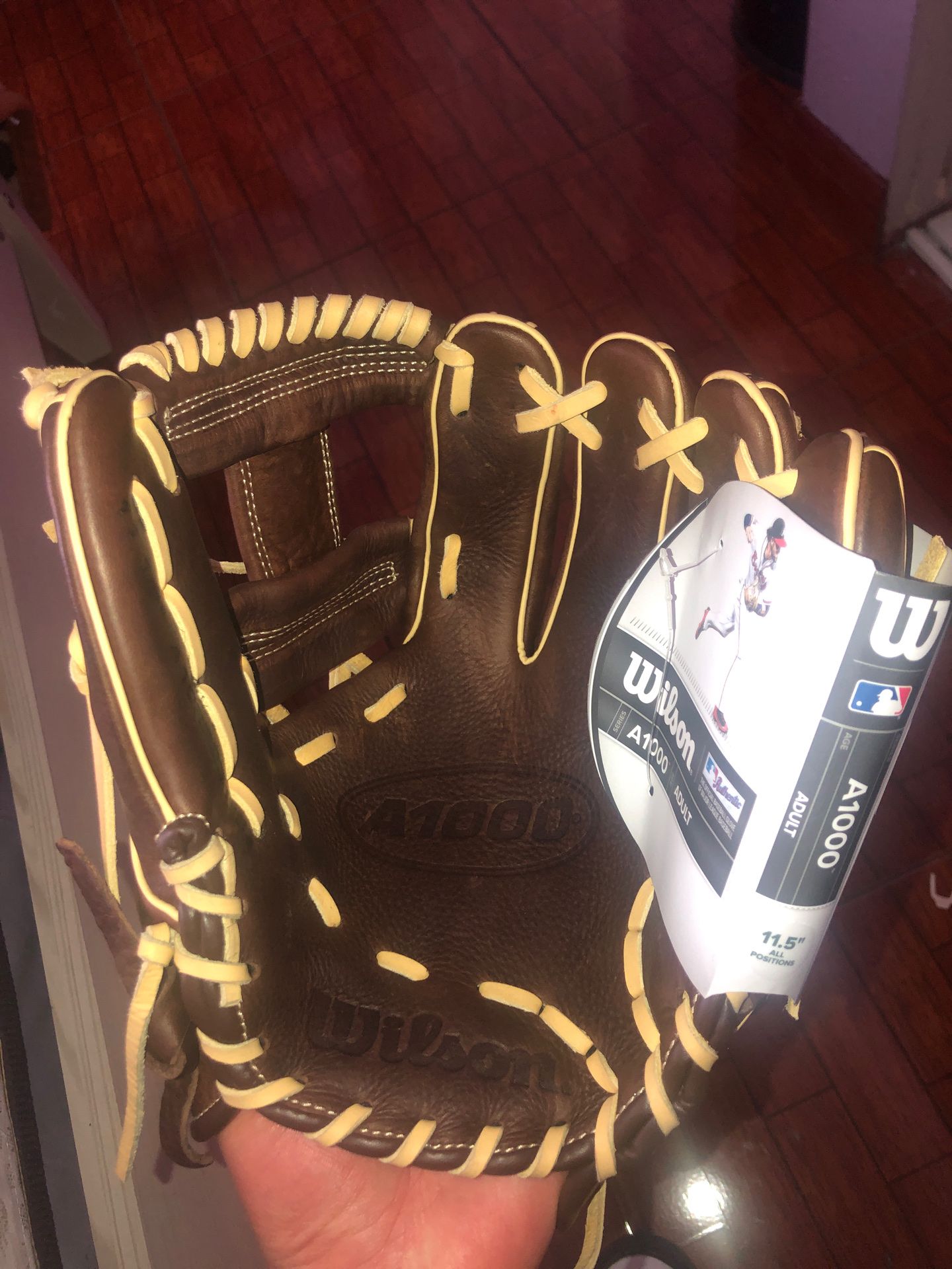 Wilson A1000 baseball glove 11 1/2