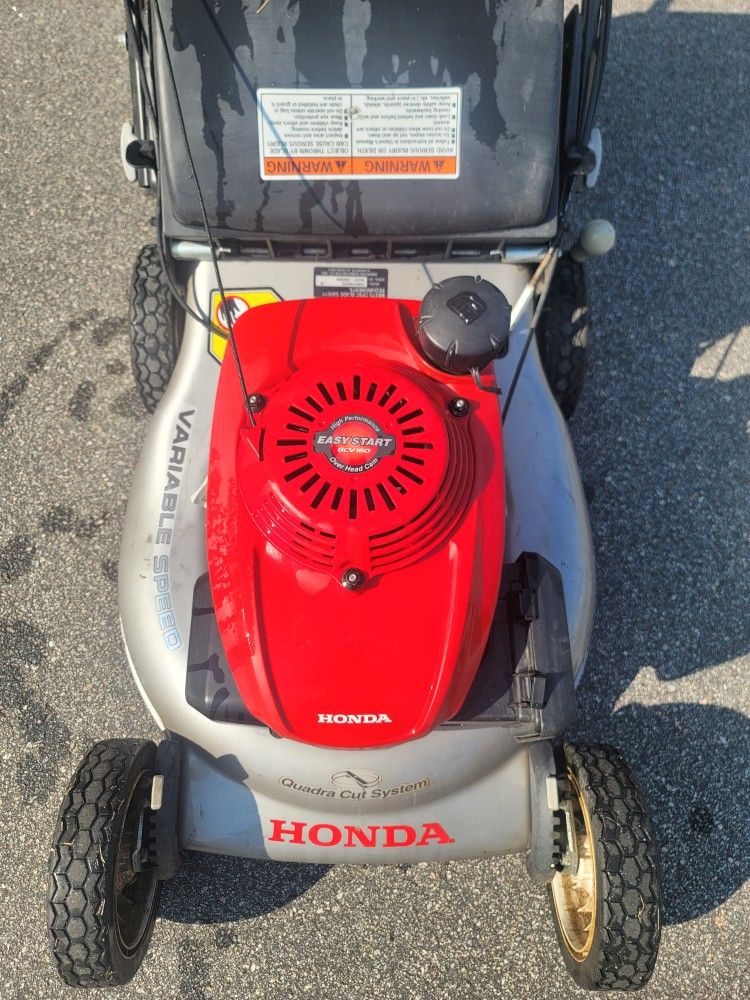Honda HRR2165VXA 21" 3in1 Twin Blade self propelled smart drive lawn