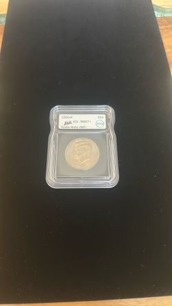 1993-P Kennedy Half Dollar ICG MS67+ | Austin Hutto Signed Label