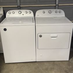 Set Whirlpool Heavy Duty Washer Machine And Gas Dryer Everything Works We Deliver 