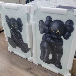 Glass art wall art kaws panels mouse art sold by each