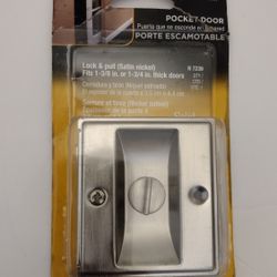 New Pocket For Lock Pull
