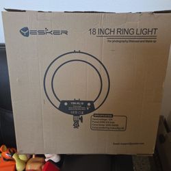 Ring Light On Stand