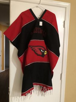 Cardinals sarape /cardinals poncho for Sale in Glendale, AZ - OfferUp