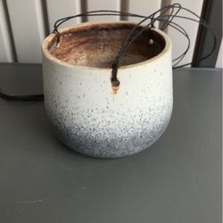 Small Ceramic Hanging Planter