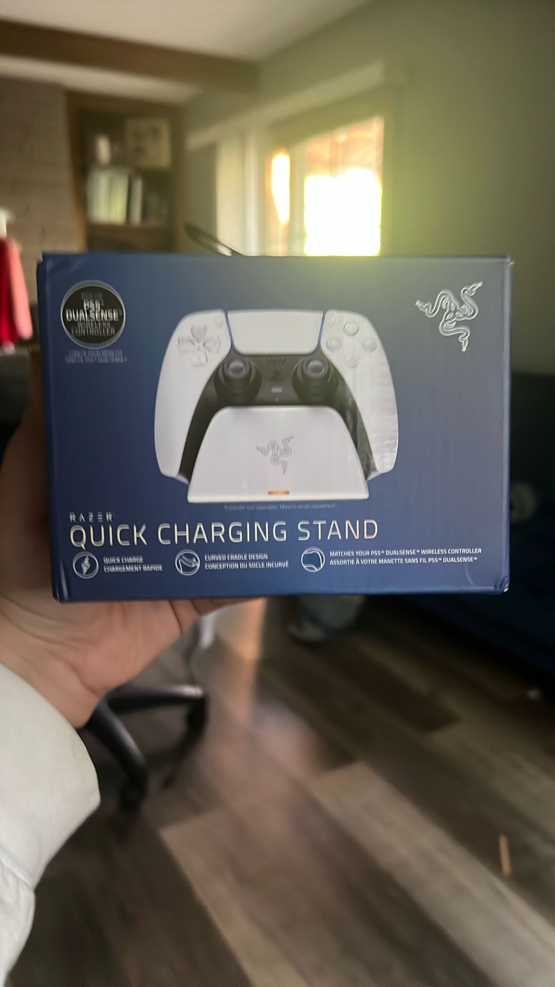 Razer Quick Charging Stand, Made For PS5.