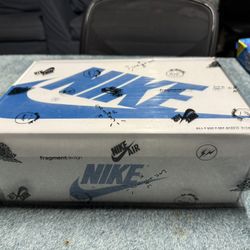 JORDAN 1 LOW SCOTT/FRAGMENT REPLACEMENT BOX. 