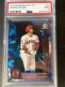 2022 Bowman Chrome S/E Shohei Ohtani #71 PSA 9