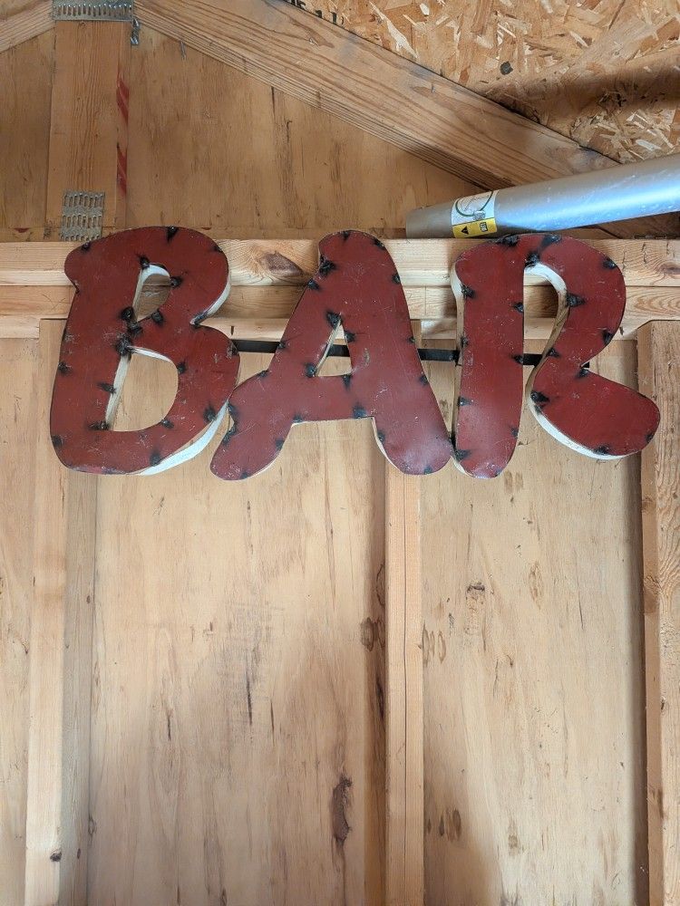 BAR Sign