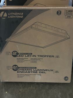 Lithonia Lighting Contractor Select GT 2 ft. x 2 ft. Integrated LED 2200 Lumens 4000K Commercial Grade Recessed Troffer
