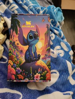 Stitch sunset Stanley 40oz tumbler