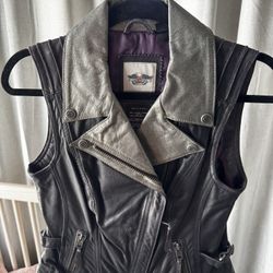Harley Davidson Leather Vest
