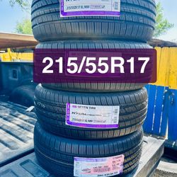 215/55R17 Nexen Set $435 Installed 