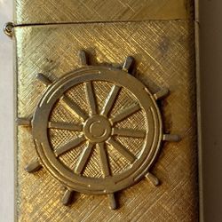 14KT Gold Plated Nautical Lighter, USA