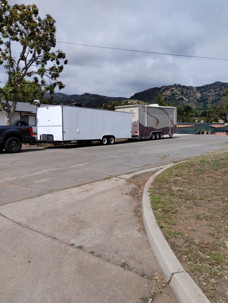 24x8.5 Enclosed Trailer With AC for Sale in Escondido, CA OfferUp