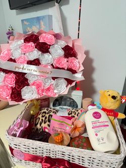 cute proposal basket