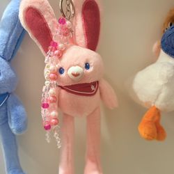 Plushies With Charms Keychains