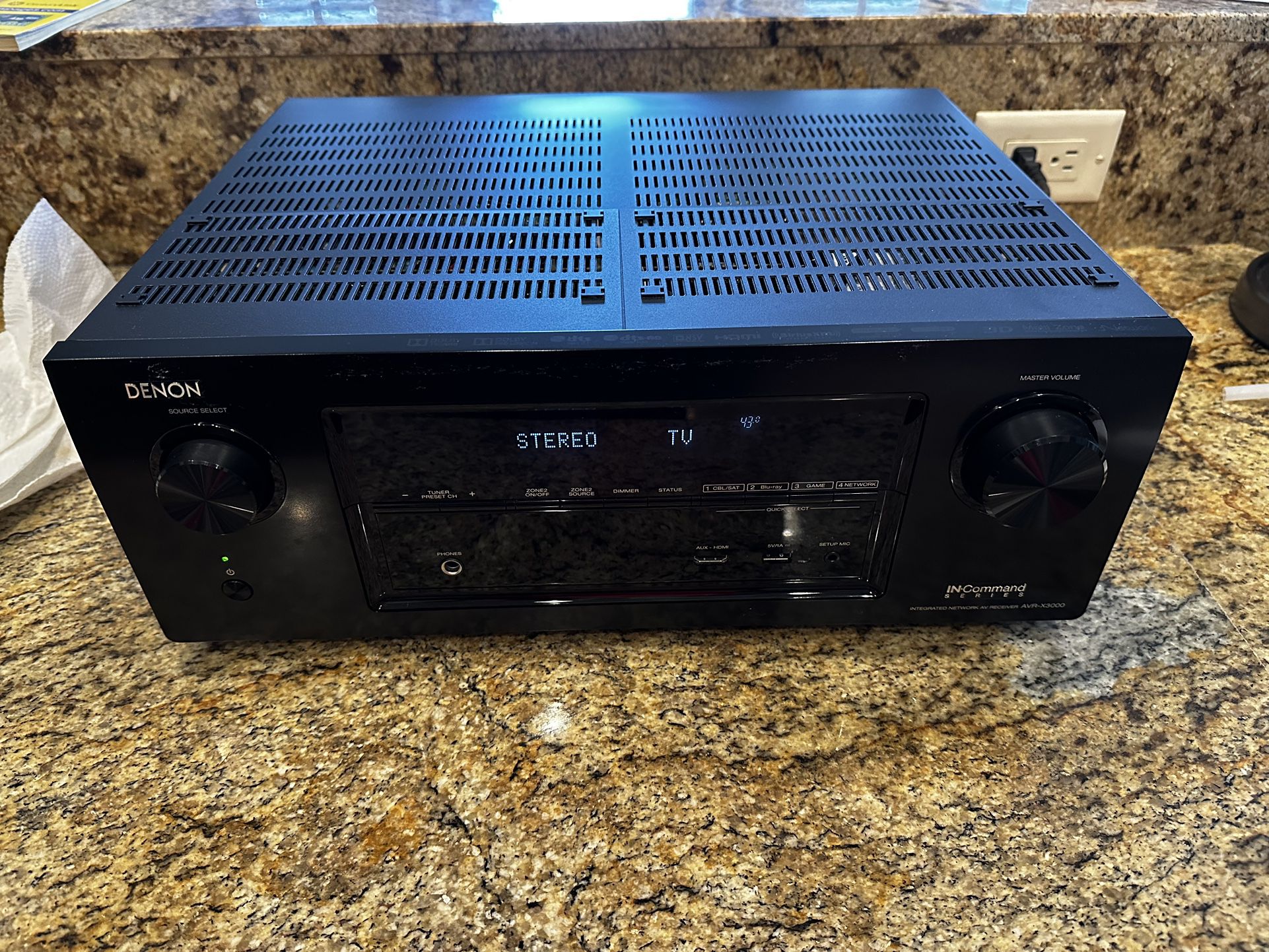 Stereo receiver/ Denon ARV- X3000