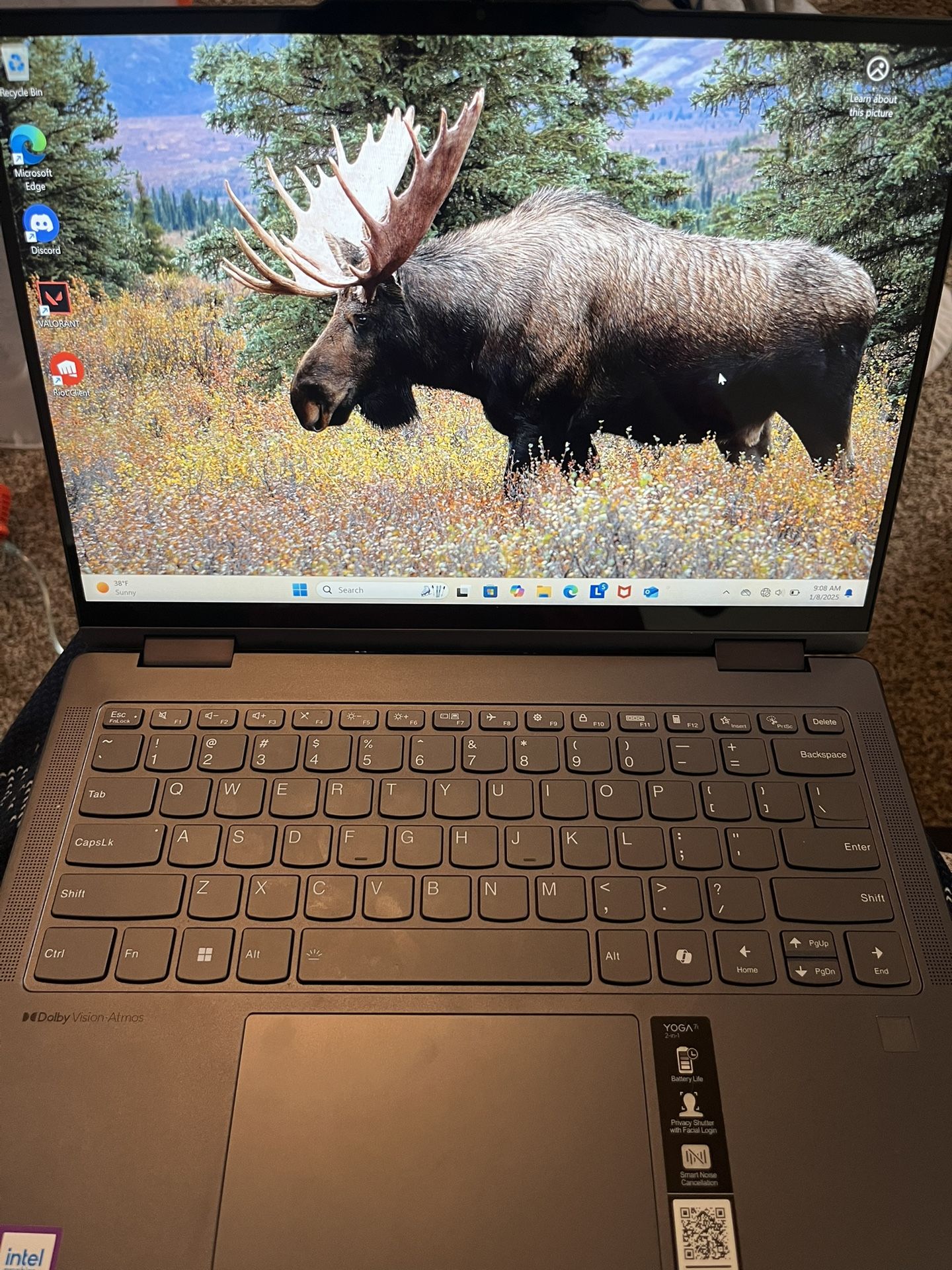 Lenova Yoga 2 In 1 Touchscreen Laptop