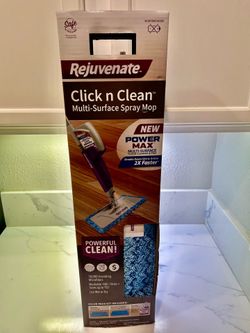 Rejuvenate click and clean multi surface spray mop
