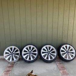 20" TESLA MODEL 3 PERFORMANCE OEM FACTORY STOCK WHEEL  for 2017-2021 