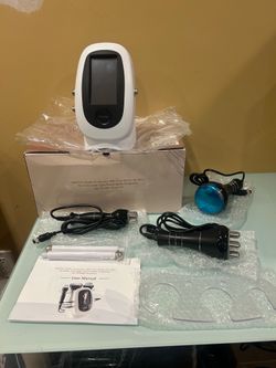 NON WIRELESS RF & LED SKIN REJUVENATOR FOR FAVE AND BODY