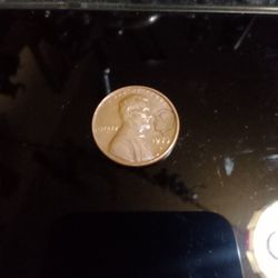 1973 Penny With Kennedy's Head On It.