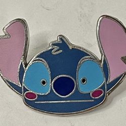 Disney Emoji Blitz Stitch Embarrassed Pin Trading