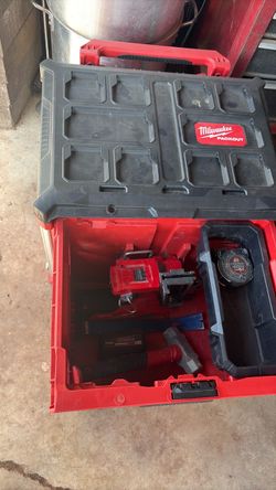 Pistol box battery and everything u see