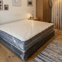 NEW Queen Mattress Set – Medium – Brand New – Delivery Available 🚚