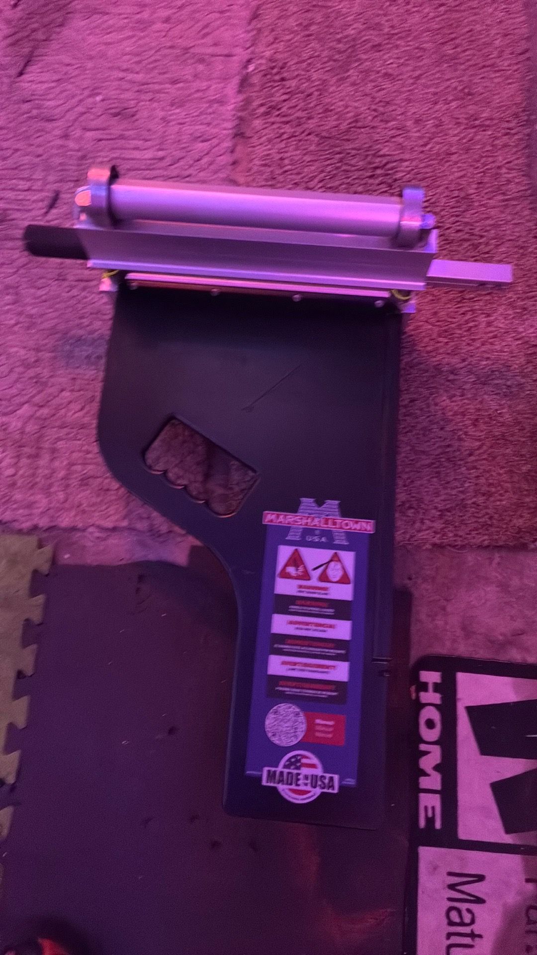 Marshalltown laminate floor cutter