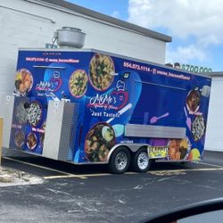 2022 16ft Quad Food Trailer 