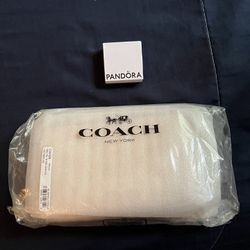 Coach Bag And Pandora Gold Ring