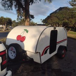 10 Ft Vintage Teardrop Trailer